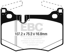 Load image into Gallery viewer, EBC 2016+ Lexus GS-F Bluestuff Rear Brake Pads