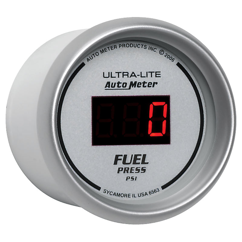 Autometer Ultra-Lite 52MM 5-100 PSI Digital Fuel Pressure Gauge