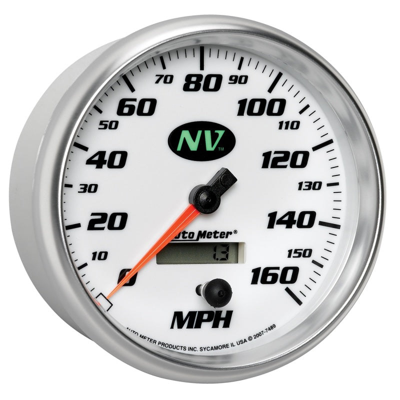 AutoMeter Gauge Speedometer 5in. 160MPH Elec. Programmable NV