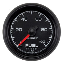 Load image into Gallery viewer, Autometer ES 52mm 0-100 PSI Fuel Pressure Gauge